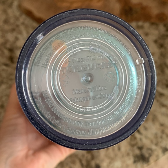 Starbucks 24oz Pink and Orange Floral Tumbler - Picture 5 of 5